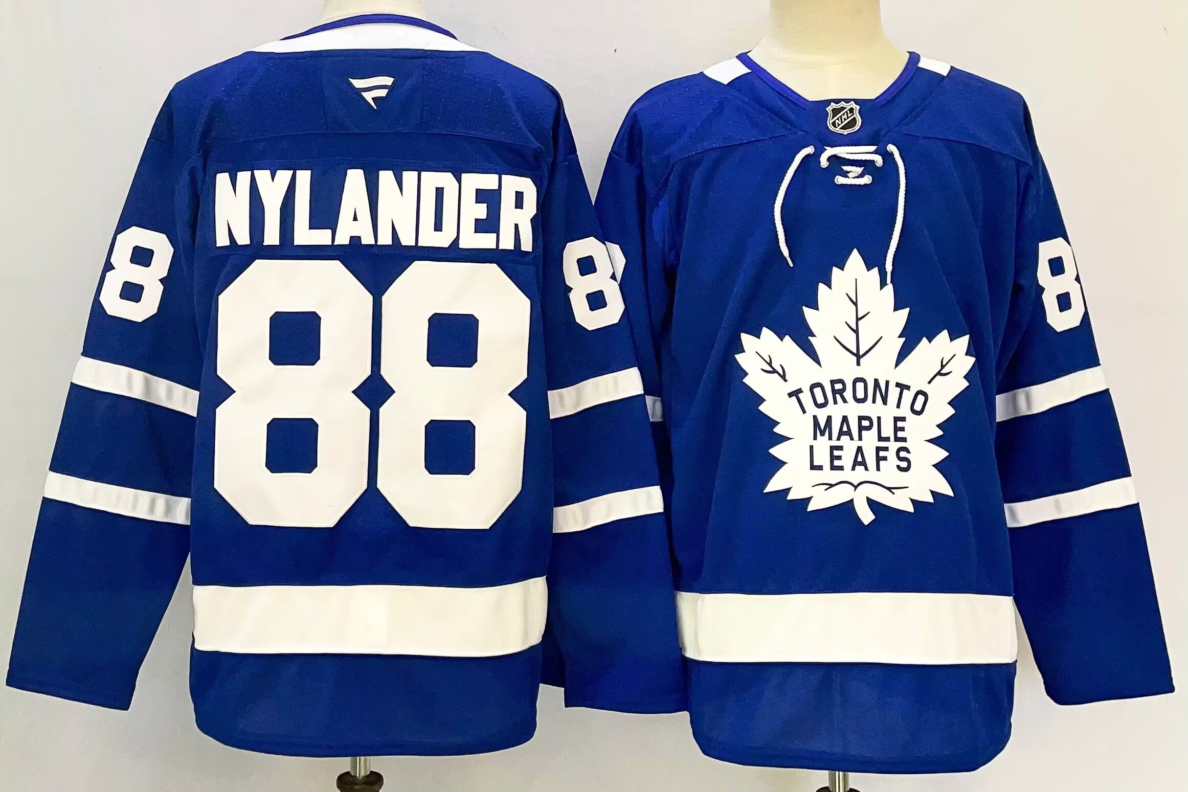 Men Toronto Maple Leafs #88 Nylander Blue 2025 Home Premier Player NHL Jersey->tampa bay lightning->NHL Jersey